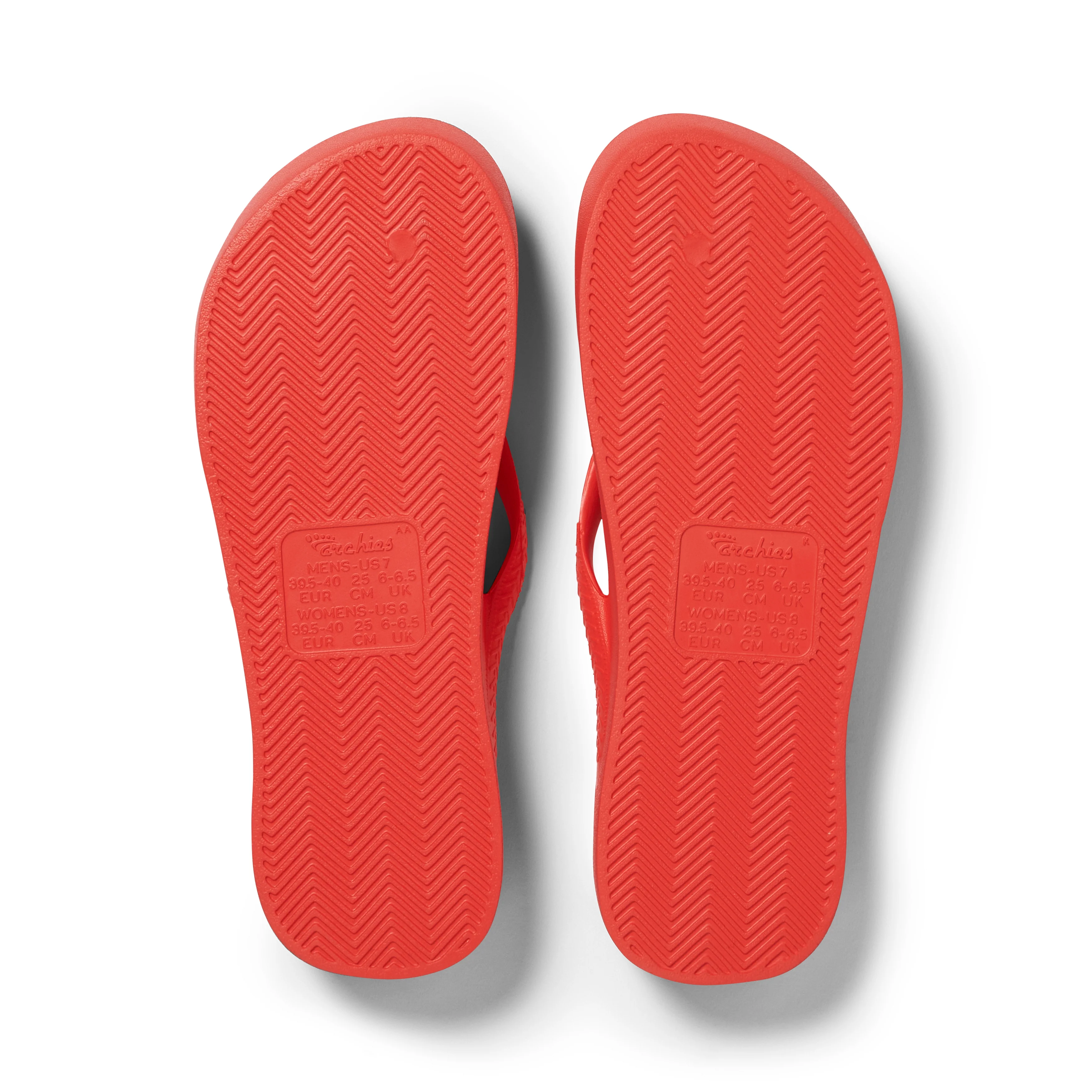 Arch Support Flip Flops - Classic - Coral - Image 12