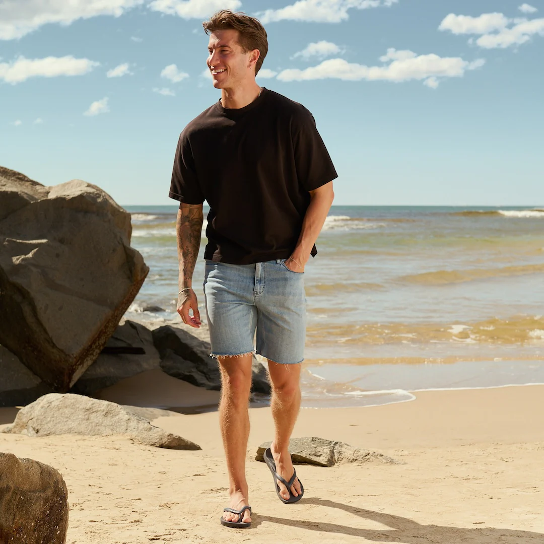 Arch Support Flip Flops - Classic - Navy - Image 8