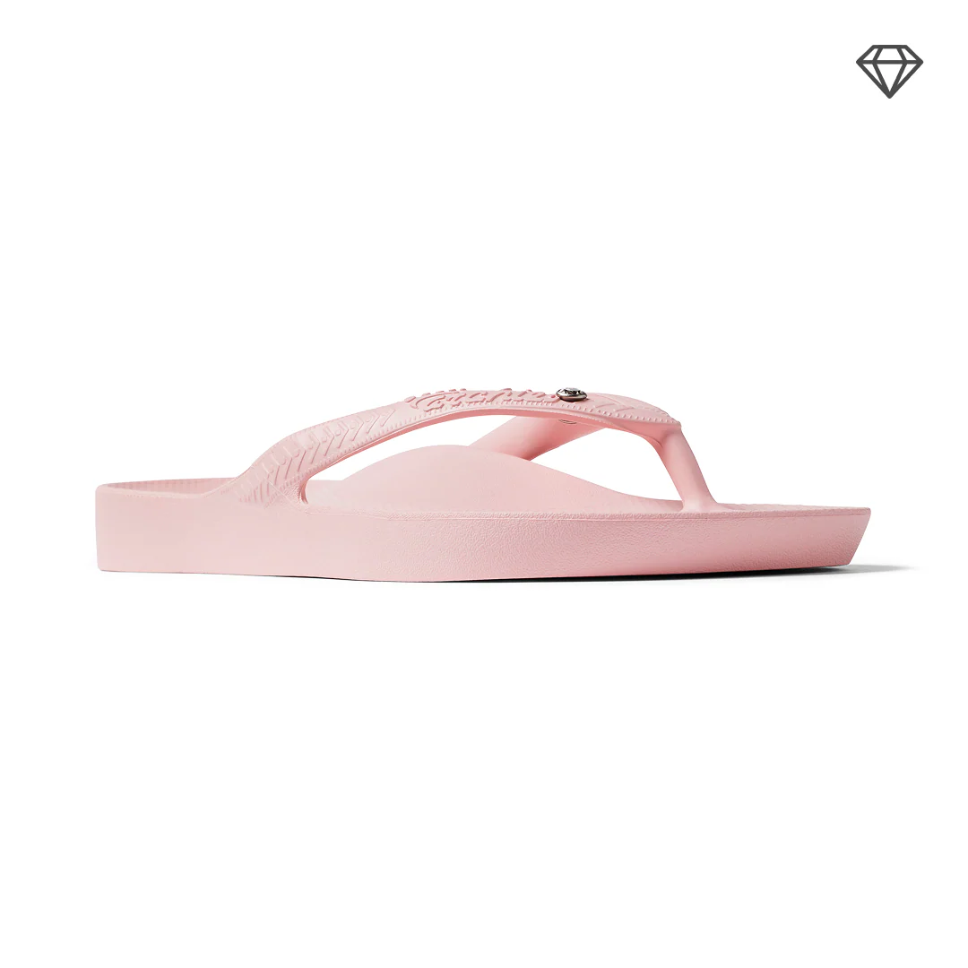 Arch Support Flip Flops - Classic - Crystal Pink - Image 9