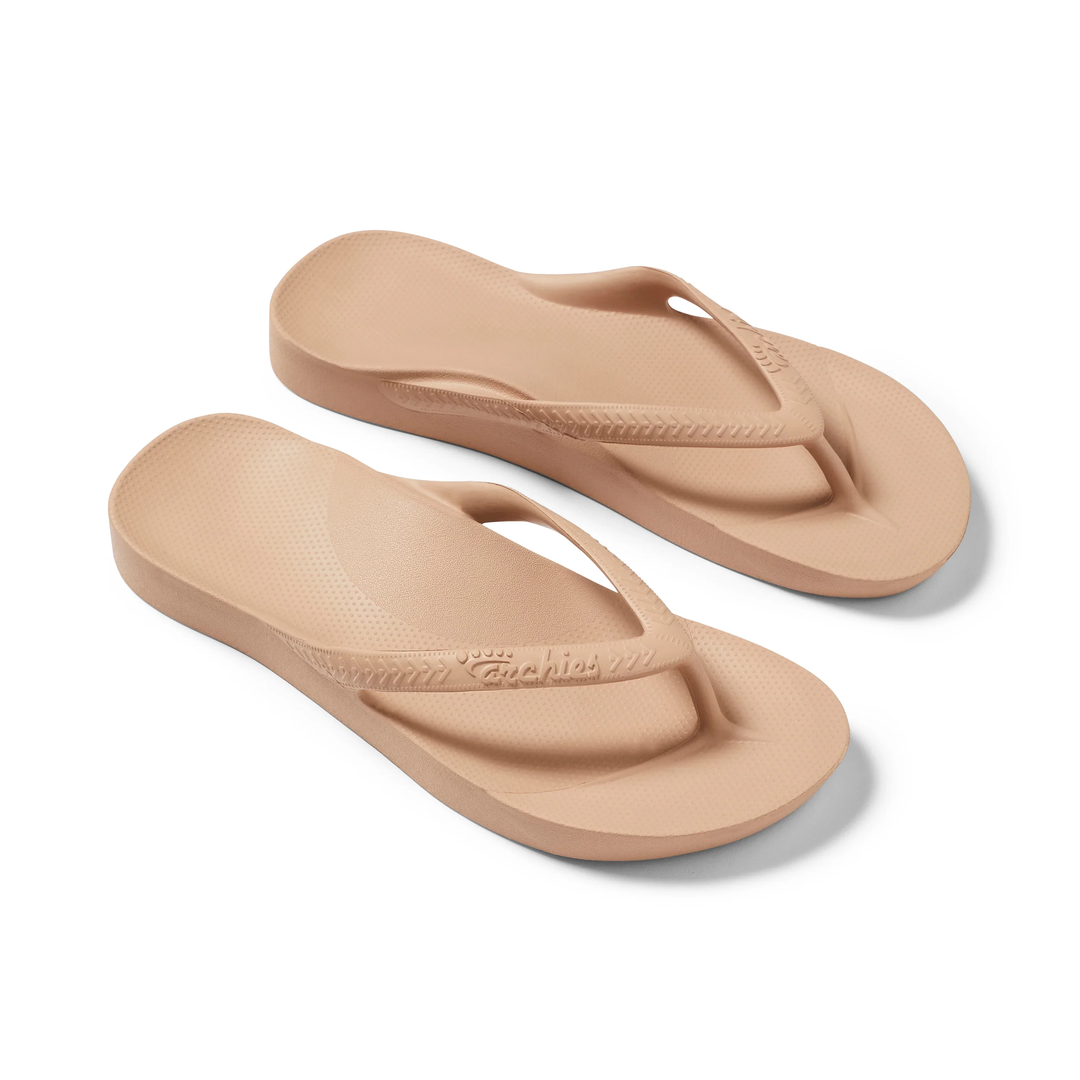 Arch Support Flip Flops - Classic - Tan - Image 13