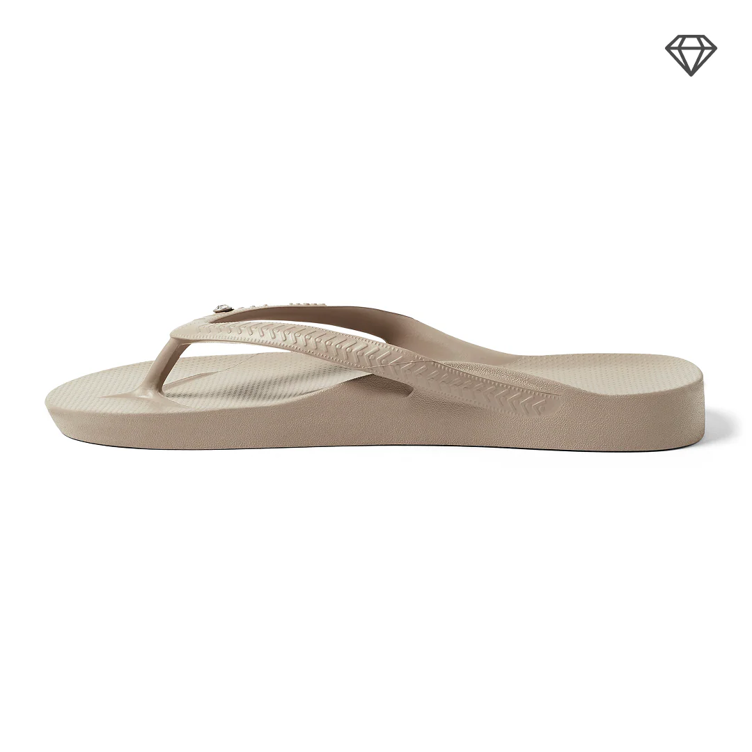 Arch Support Flip Flops - Classic - Crystal Taupe - Image 6