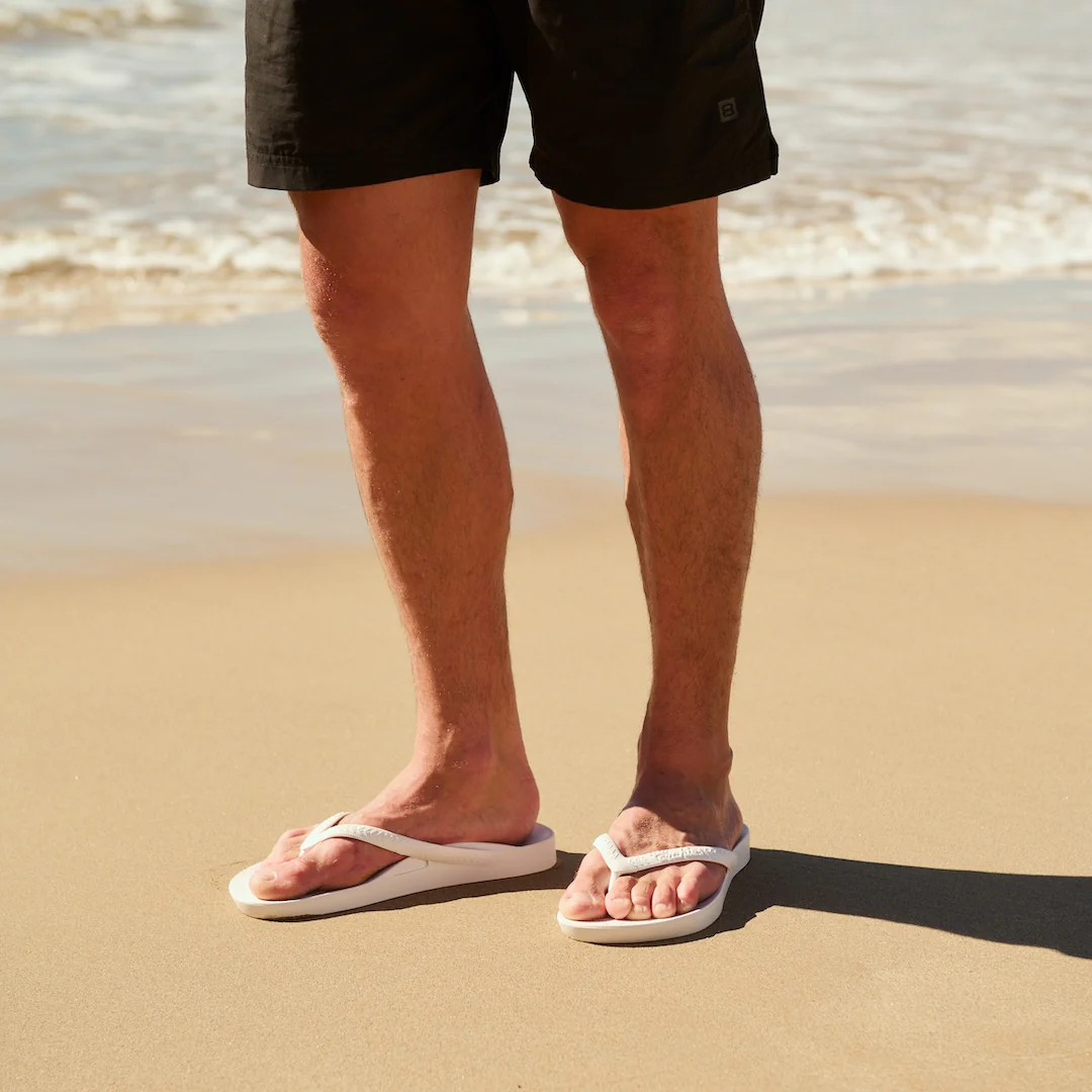 Arch Support Flip Flops - Classic - White - Image 7