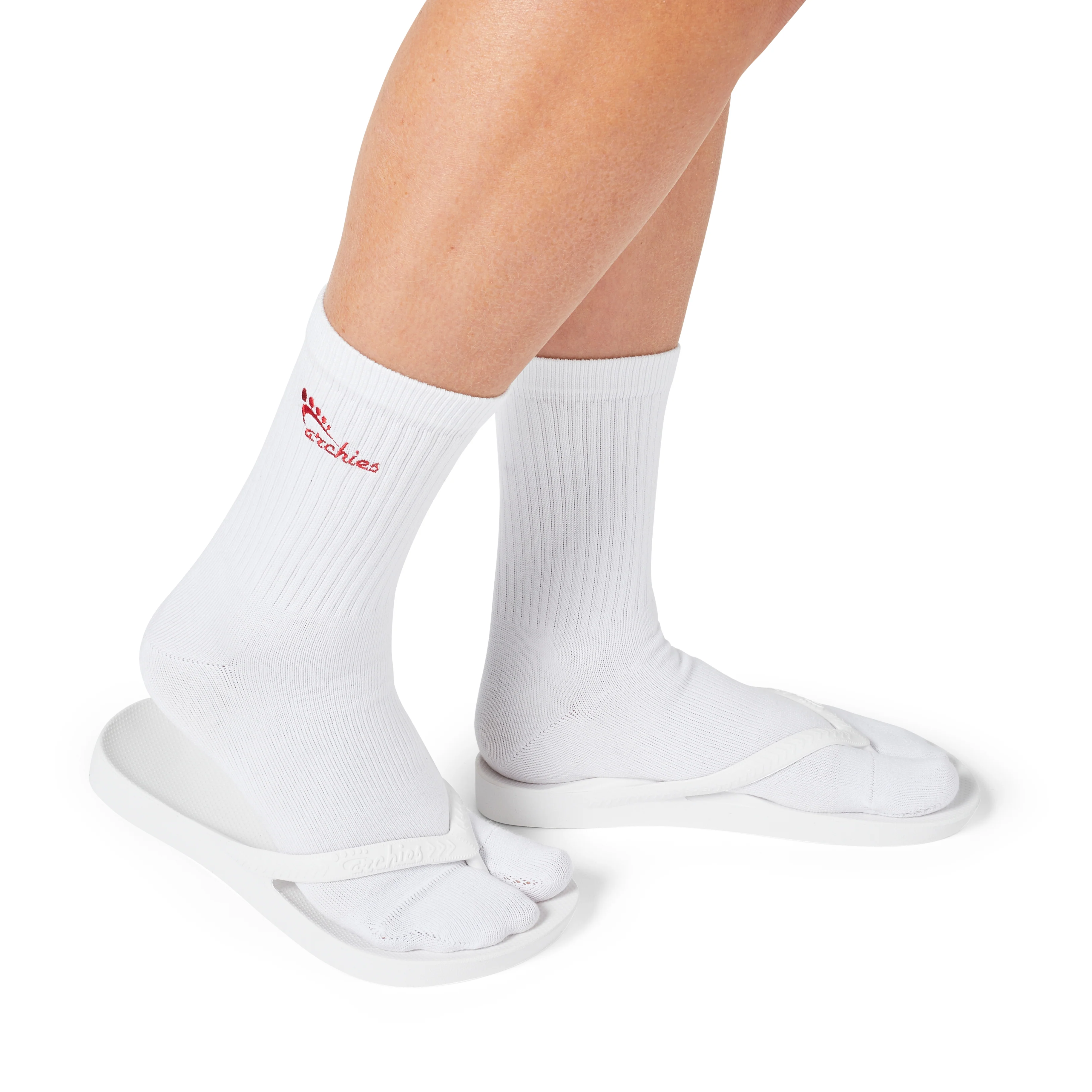 Performance Toe Socks - White - Image 3